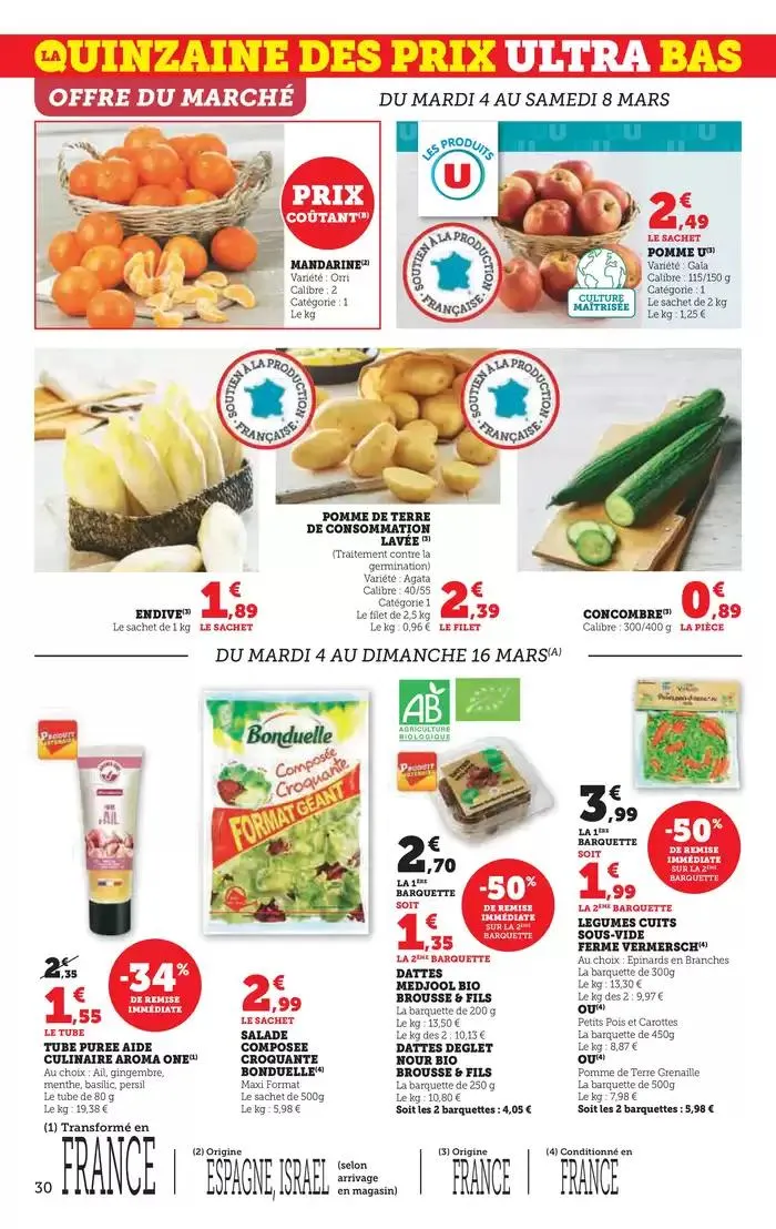 Quinzaine Commerçante du 5 mars au 16 mars 2025 - Catalogue page 30