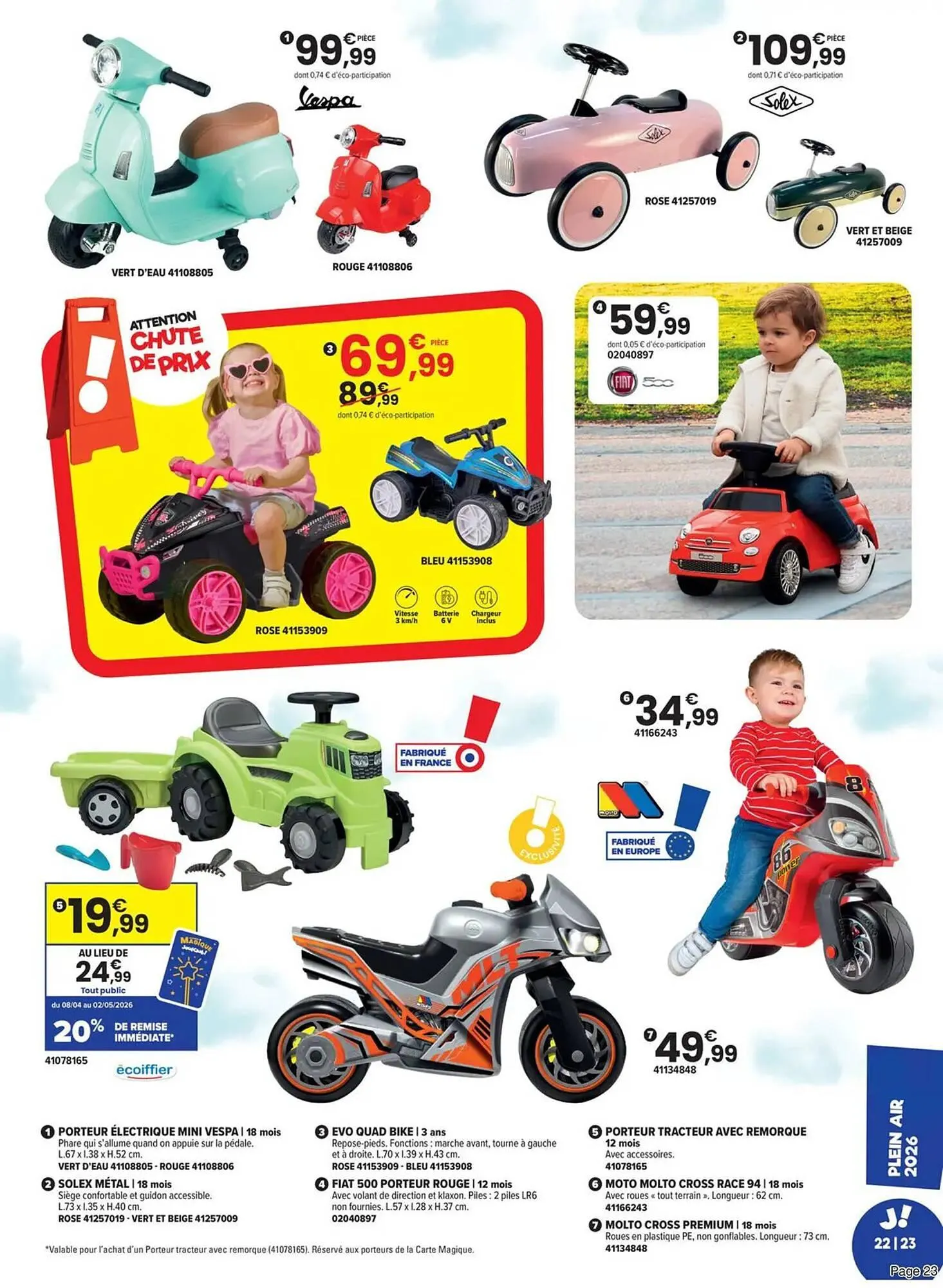Catalogue JouéClub du 7 avril au 2 mai 2026 - Catalogue page 23