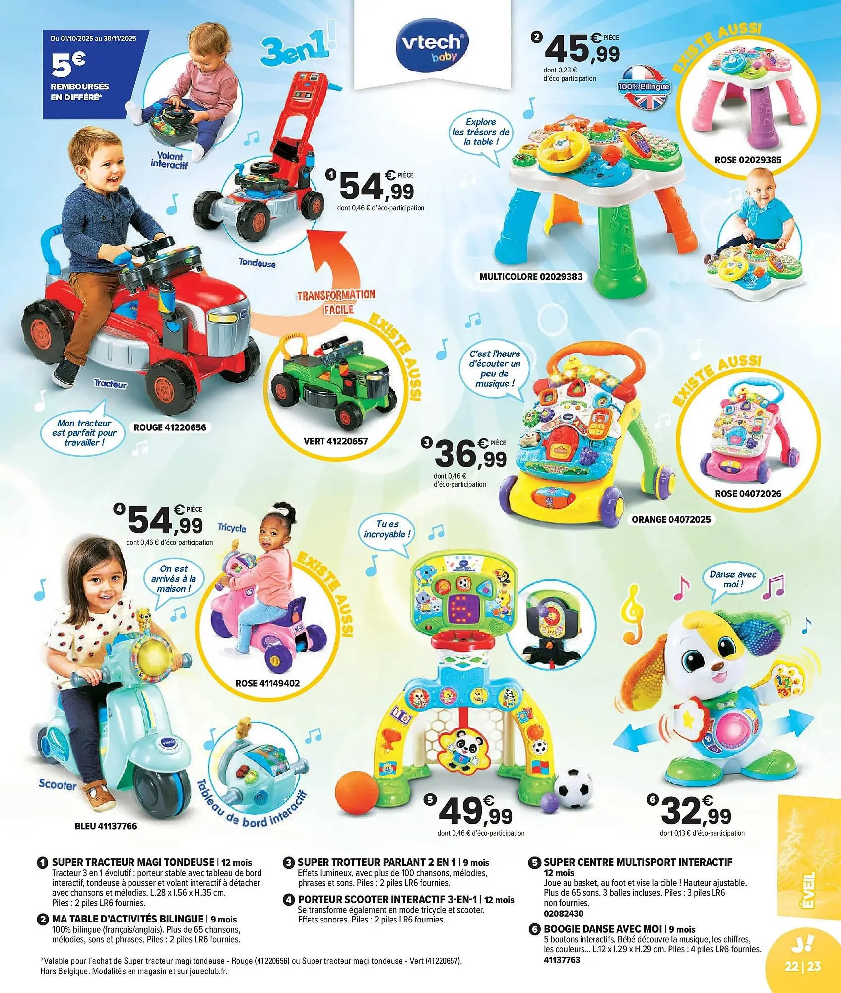 Catalogue JouéClub du 7 octobre au 7 décembre 2025 - Catalogue page 23