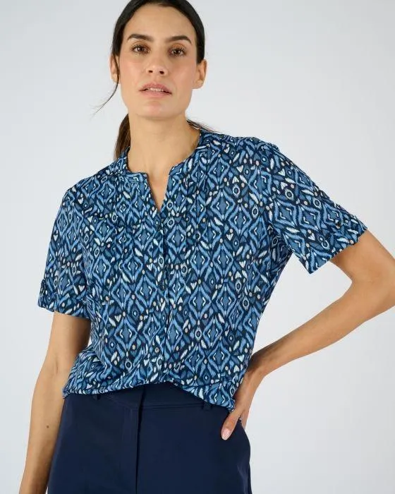 Chemisier en maille crêpe