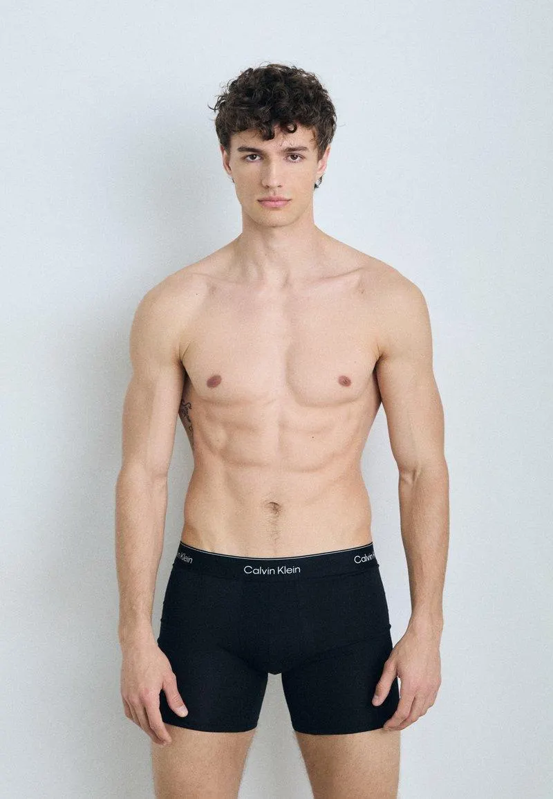 BOXER BRIEF 3 PACK ICON COTTON STRETCH - Culotte - black