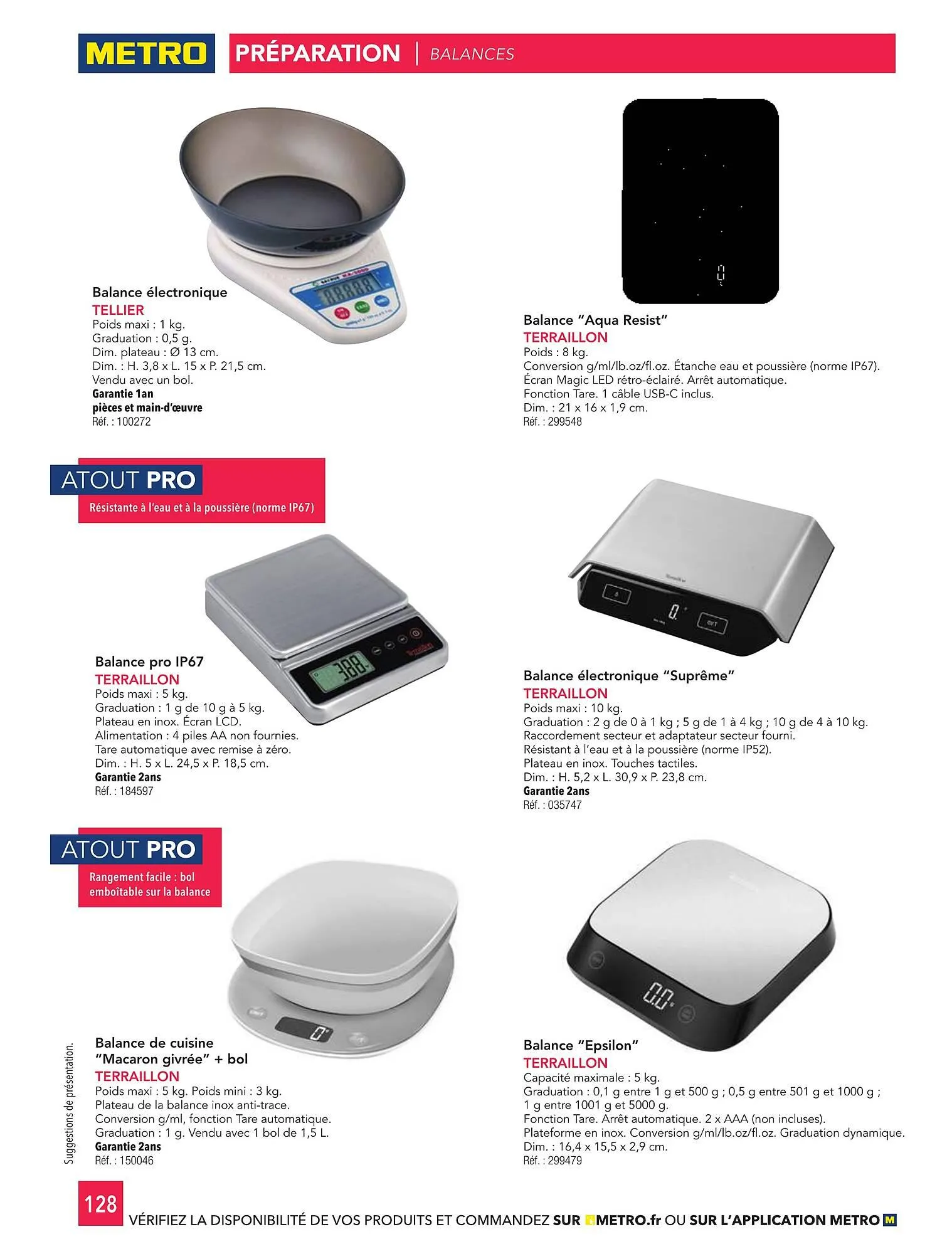 Catalogue METRO du 1 janvier au 31 décembre 2026 - Catalogue page 128