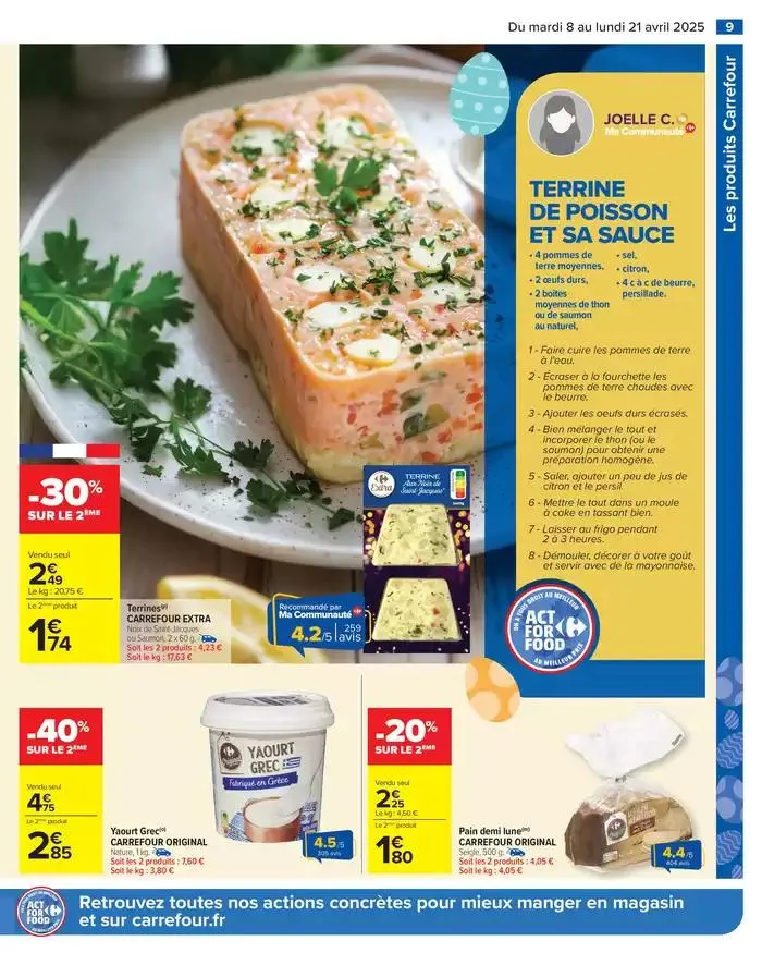 JOYEUSES PÂQUES & MEILLEURS PRIX du 8 avril au 21 avril 2025 - Catalogue page 11