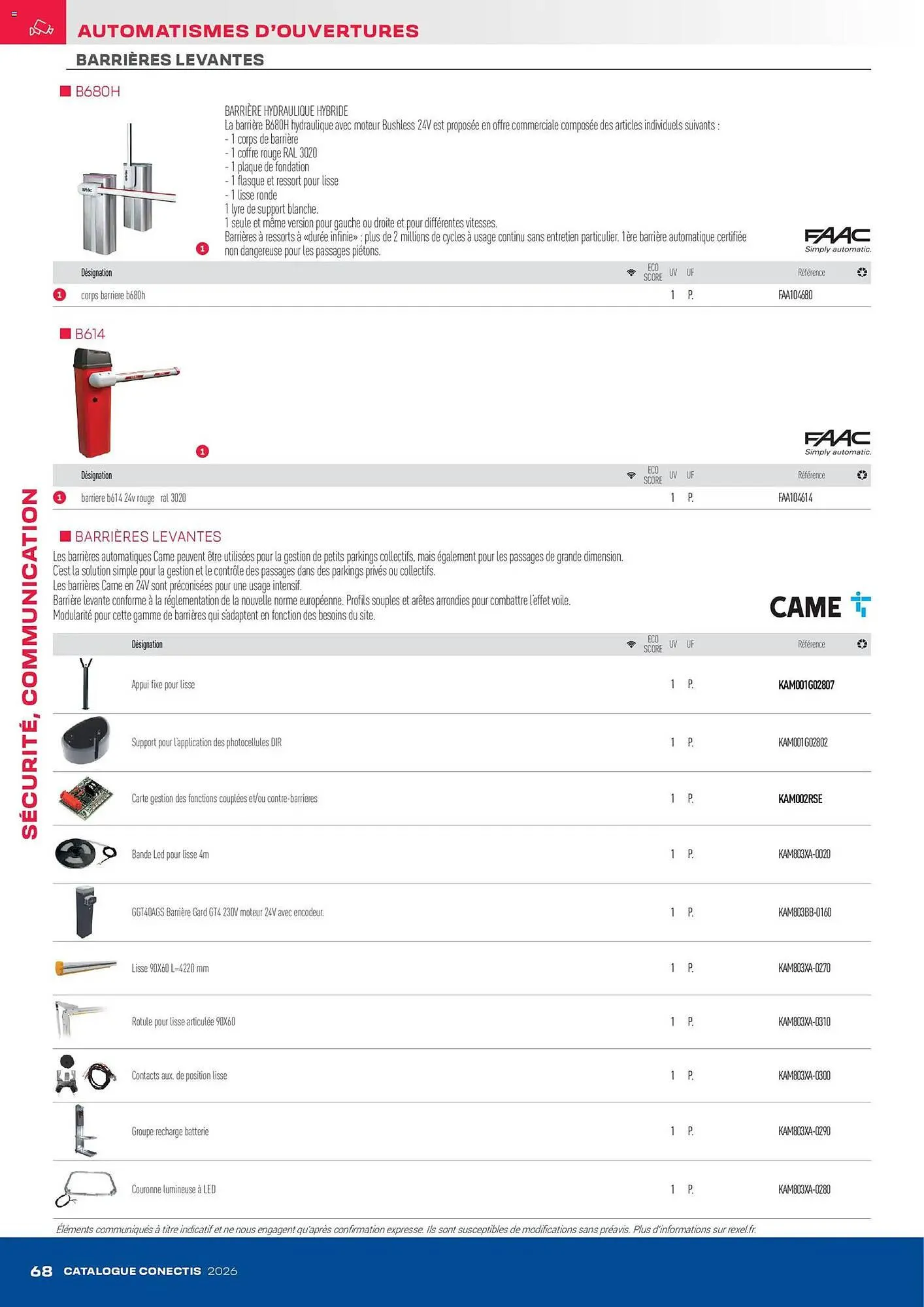 Catalogue Rexel du 10 avril au 31 décembre 2026 - Catalogue page 68