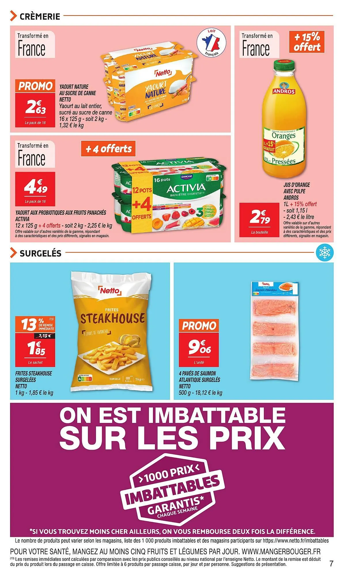 Catalogue Netto du 29 juillet au 4 août 2025 - Catalogue page 7