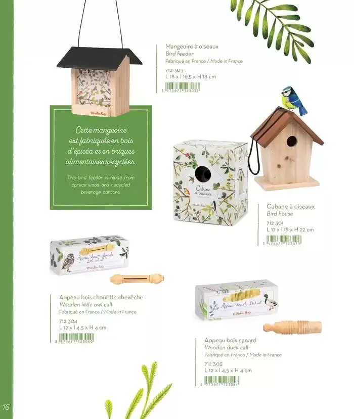 Le Jardin du Moulin 2025 du 1 janvier au 31 décembre 2025 - Catalogue page 16