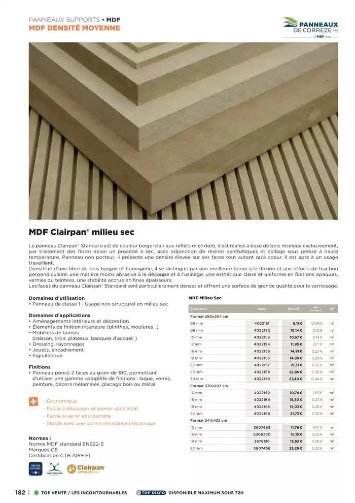 Catalogue 2025 Agenceurs du 25 avril au 31 décembre 2025 - Catalogue page 182