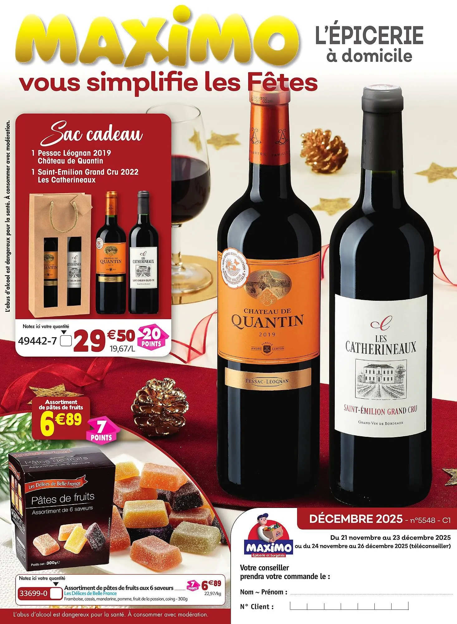 Catalogue Maximo du 21 novembre au 23 décembre 2025 - Catalogue page 1