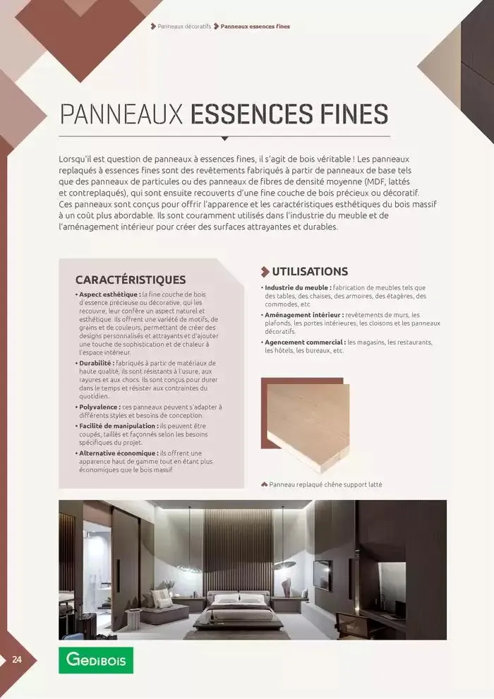 Aménagents Intérieurs du 9 décembre au 9 juin 2025 - Catalogue page 24