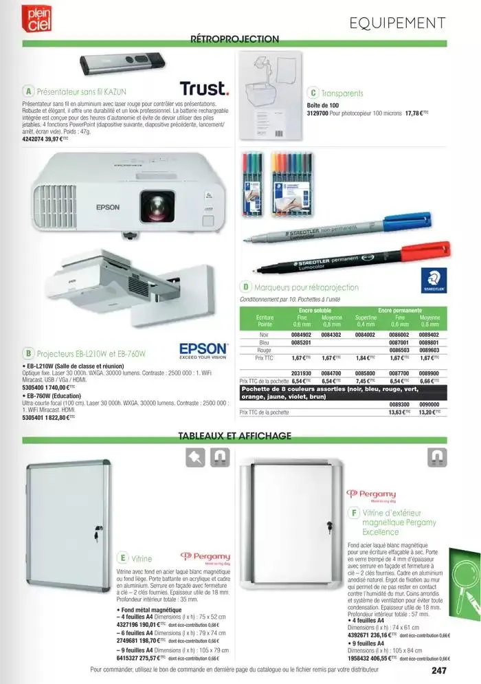 Écoles et loisirs 2025 du 1 janvier au 31 décembre 2025 - Catalogue page 247