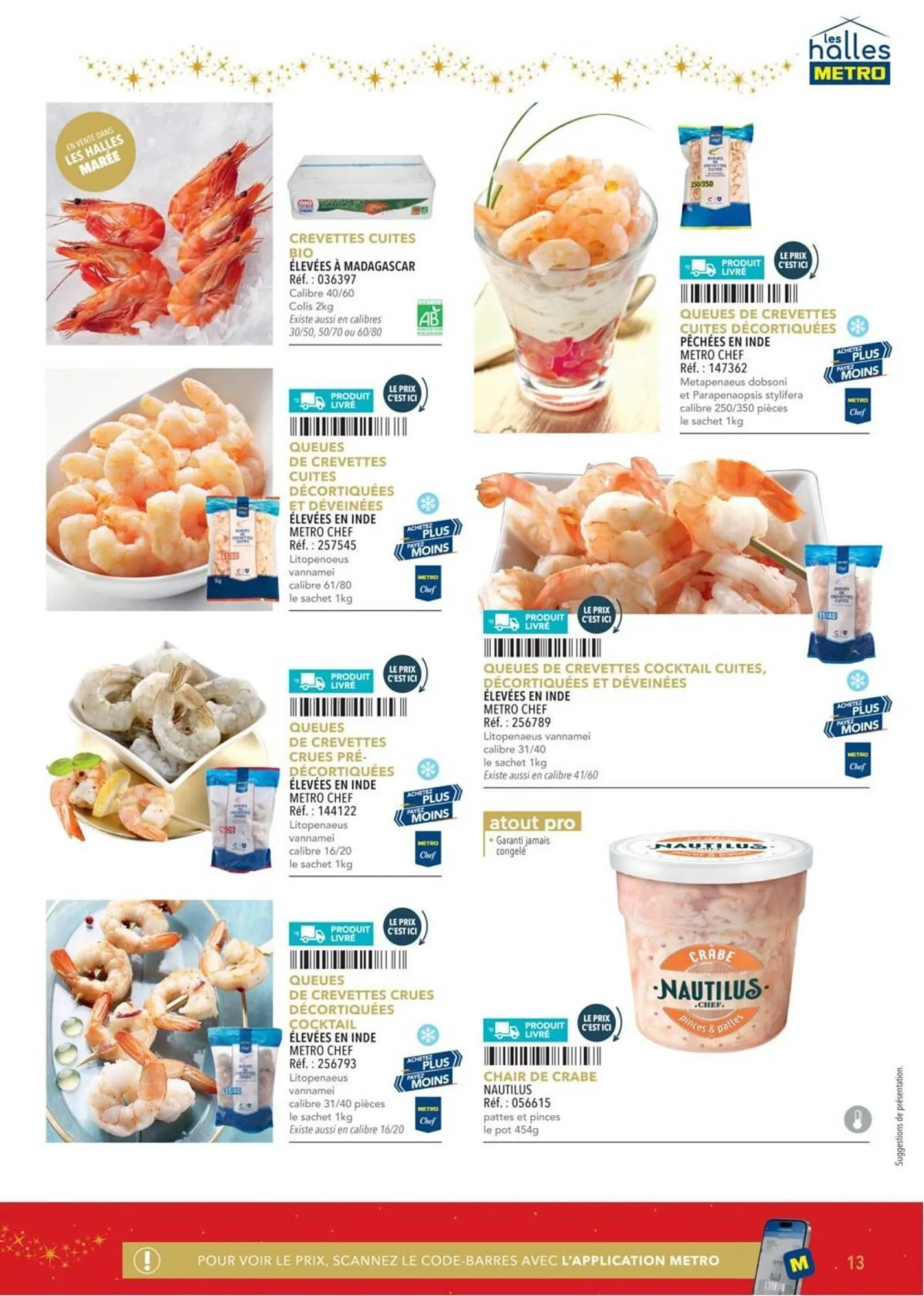 Catalogue METRO du 16 octobre au 31 décembre 2025 - Catalogue page 13