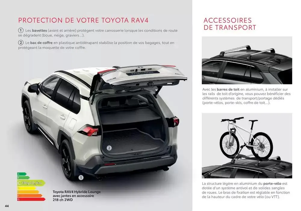 Toyota RAV4  du 27 janvier au 25 janvier 2026 - Catalogue page 44