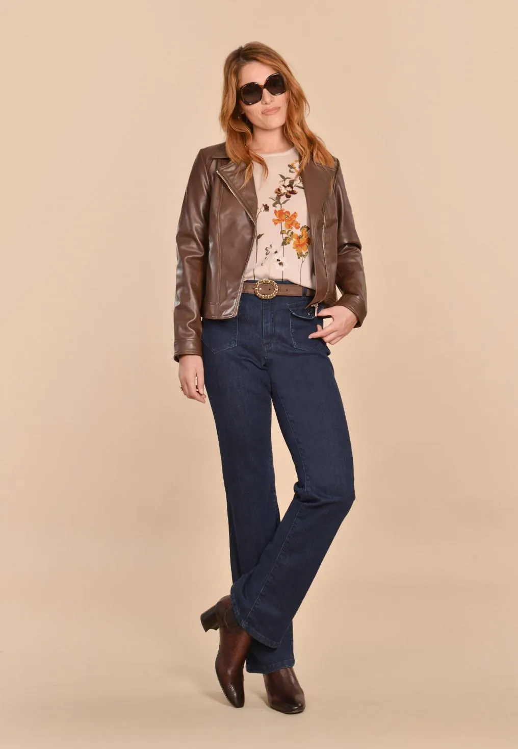 CLEM - VESTE - CAMEL