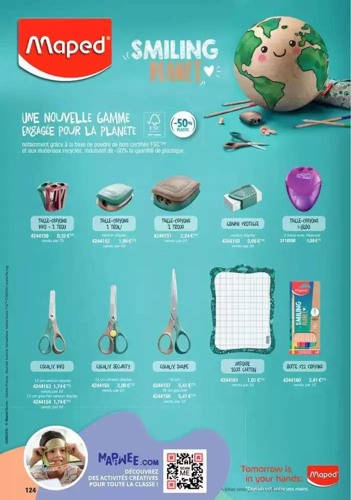 Écoles et loisirs 2025 du 1 janvier au 31 décembre 2025 - Catalogue page 124