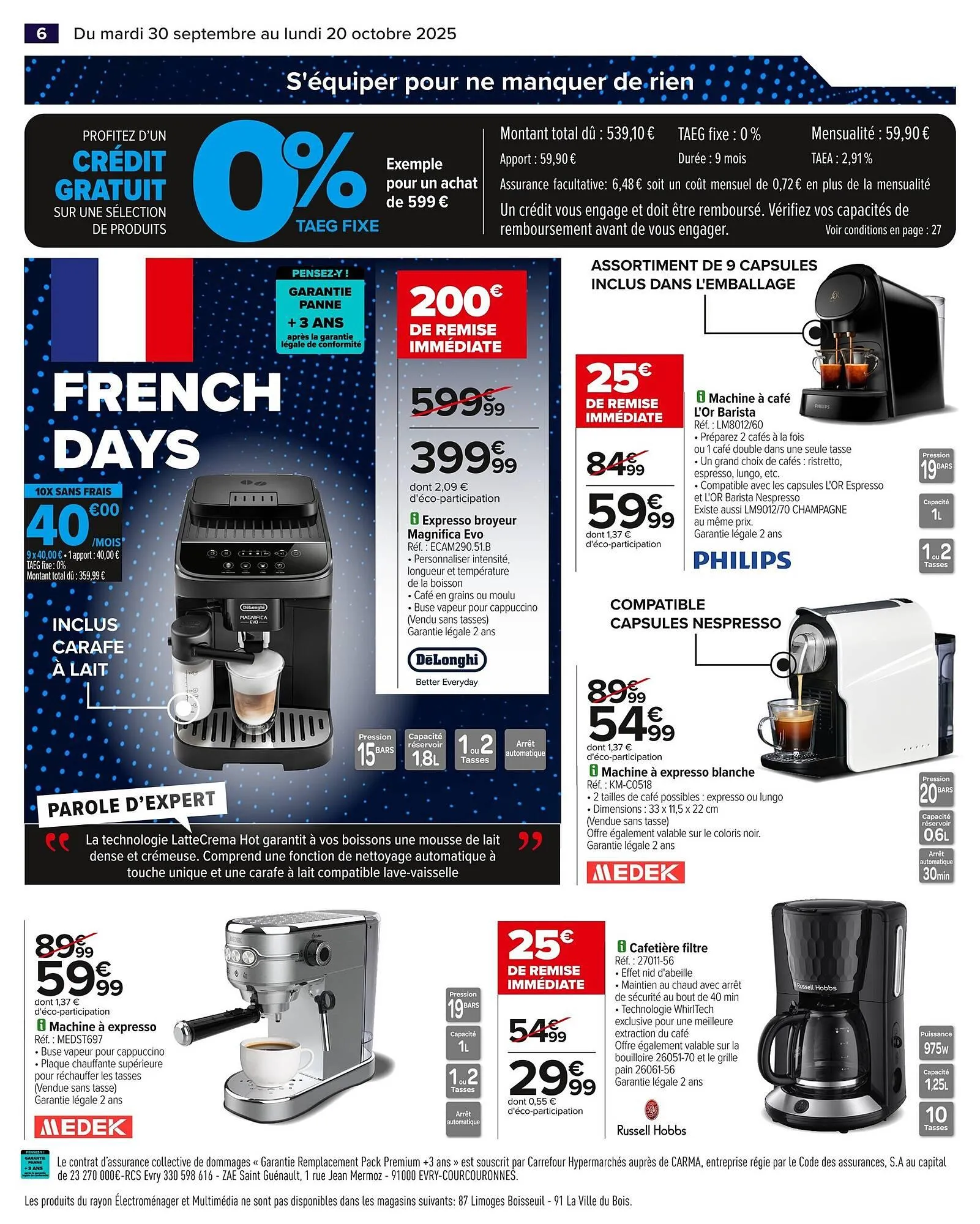 Catalogue Carrefour du 30 septembre au 20 octobre 2025 - Catalogue page 8