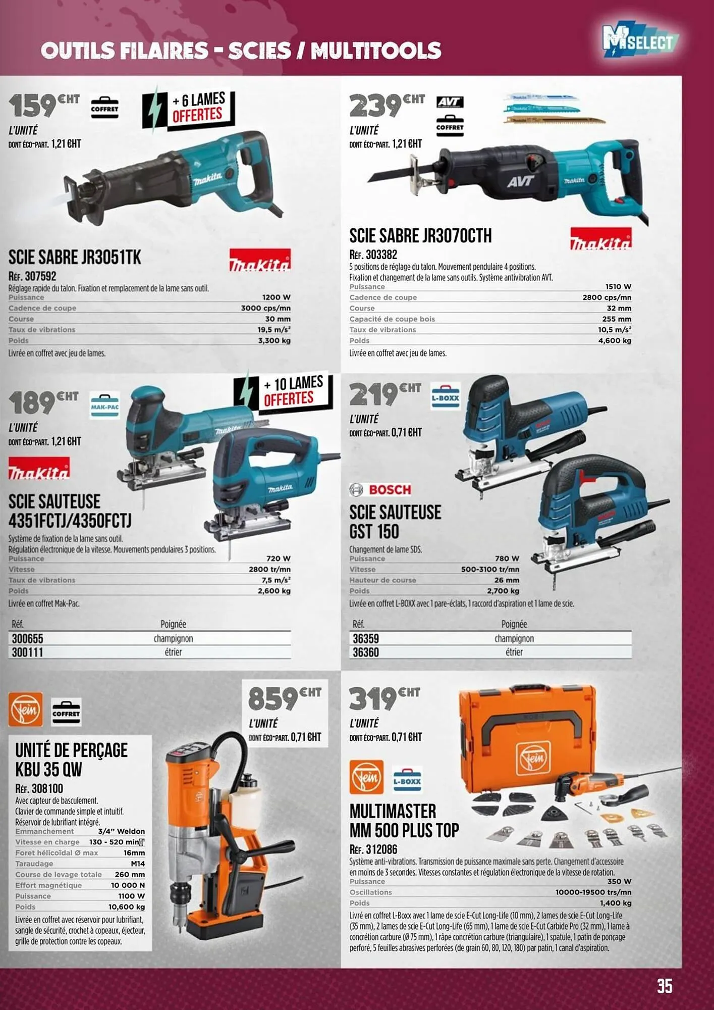 Catalogue Master Pro du 10 septembre au 31 décembre 2025 - Catalogue page 35