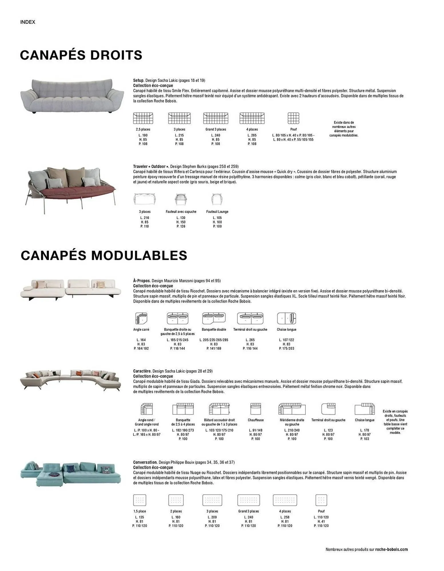 Catalogue Roche Bobois du 13 janvier au 31 décembre 2026 - Catalogue page 280