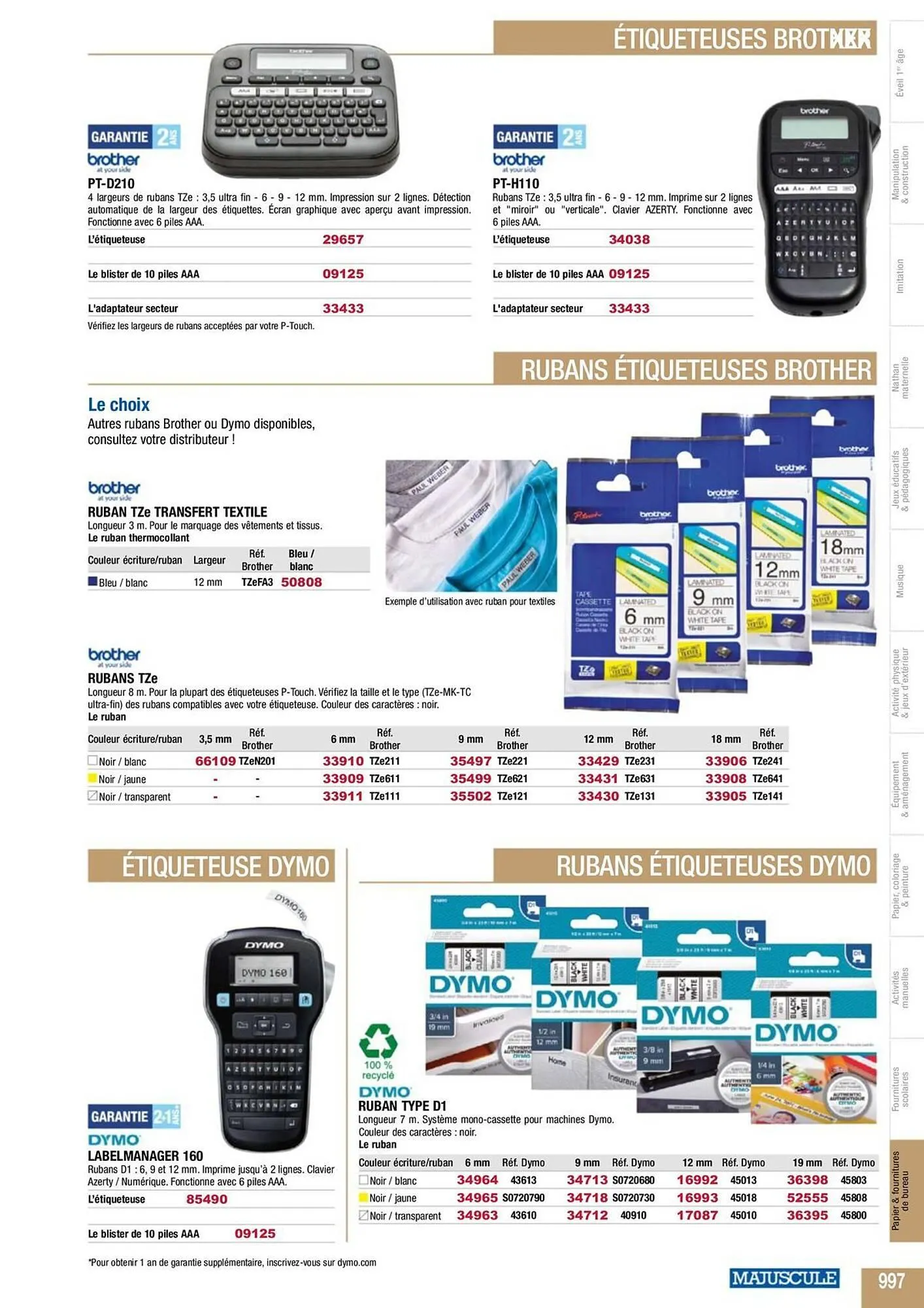 Catalogue Majuscule du 4 mars au 31 décembre 2025 - Catalogue page 1021