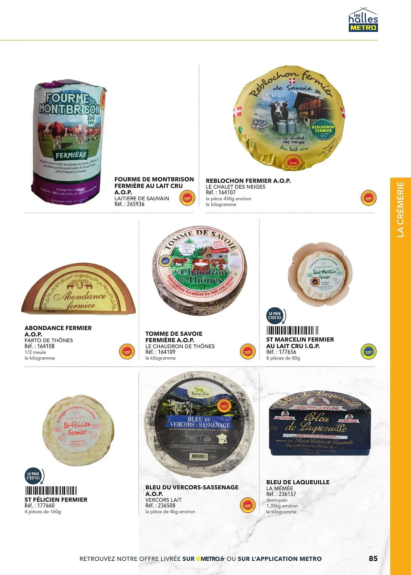 Catalogue METRO du 2 mars au 31 décembre 2025 - Catalogue page 85