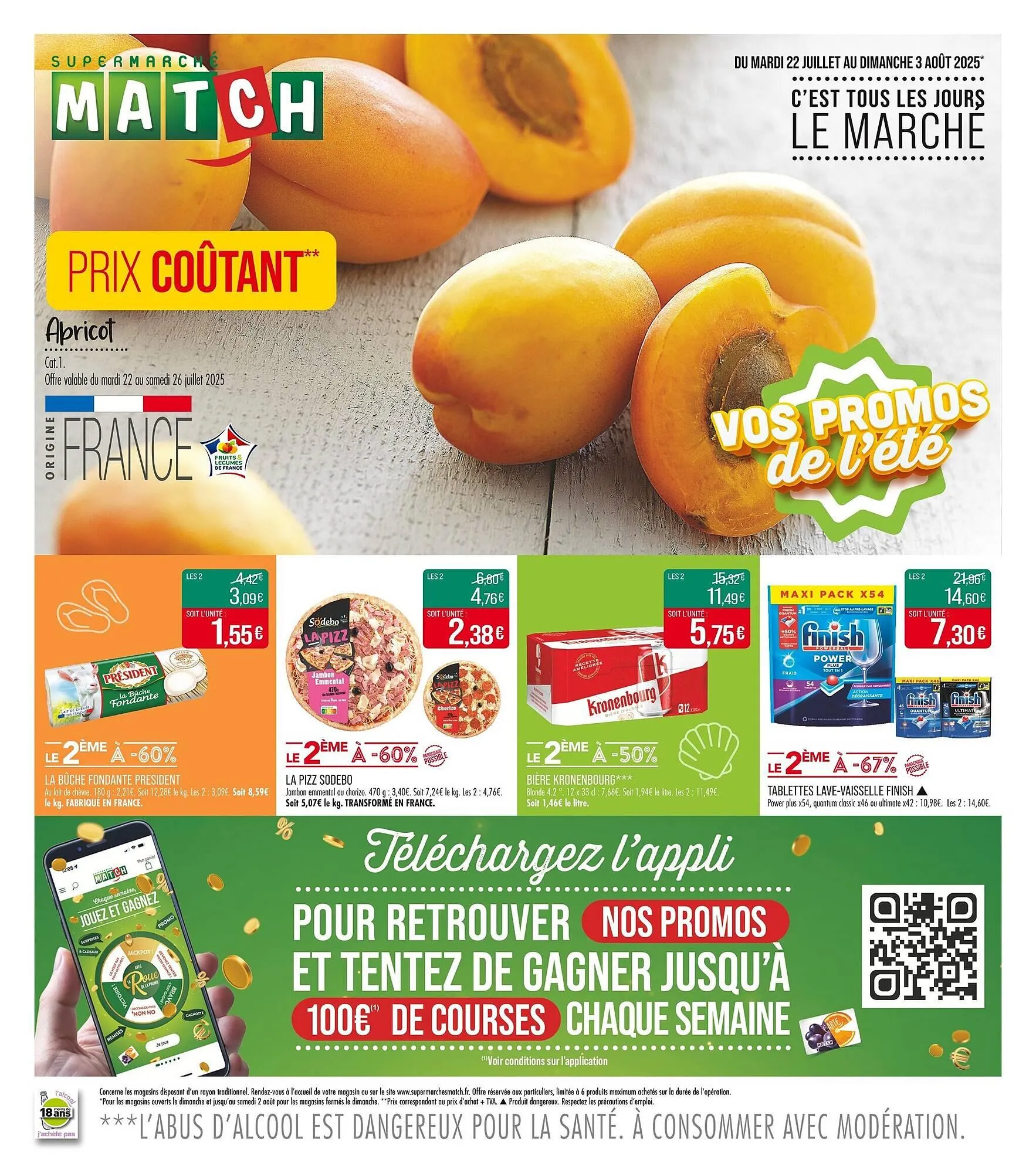 Catalogue Match du 22 juillet au 3 août 2025 - Catalogue page 1