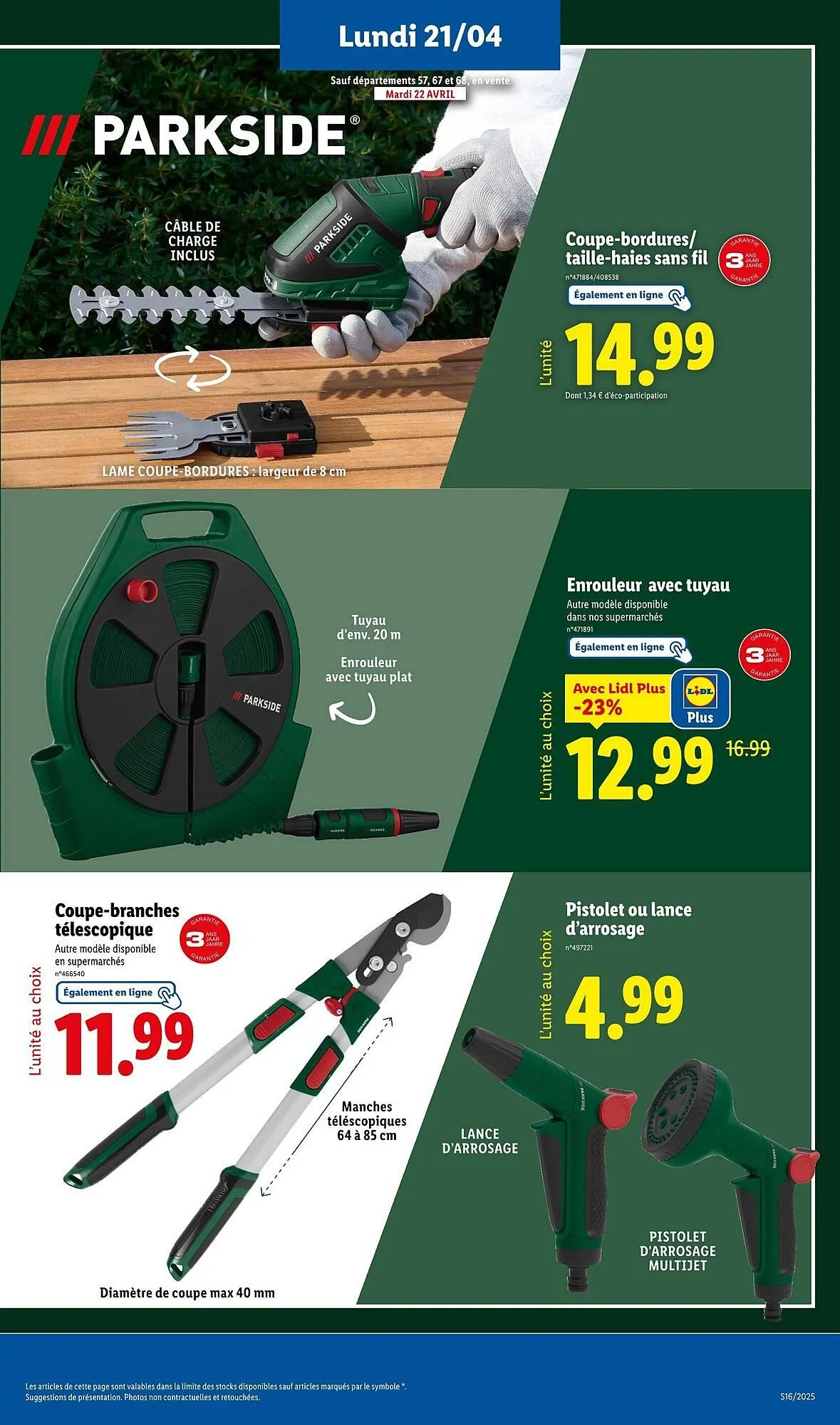 Catalogue Lidl du 17 avril au 21 avril 2025 - Catalogue page 31