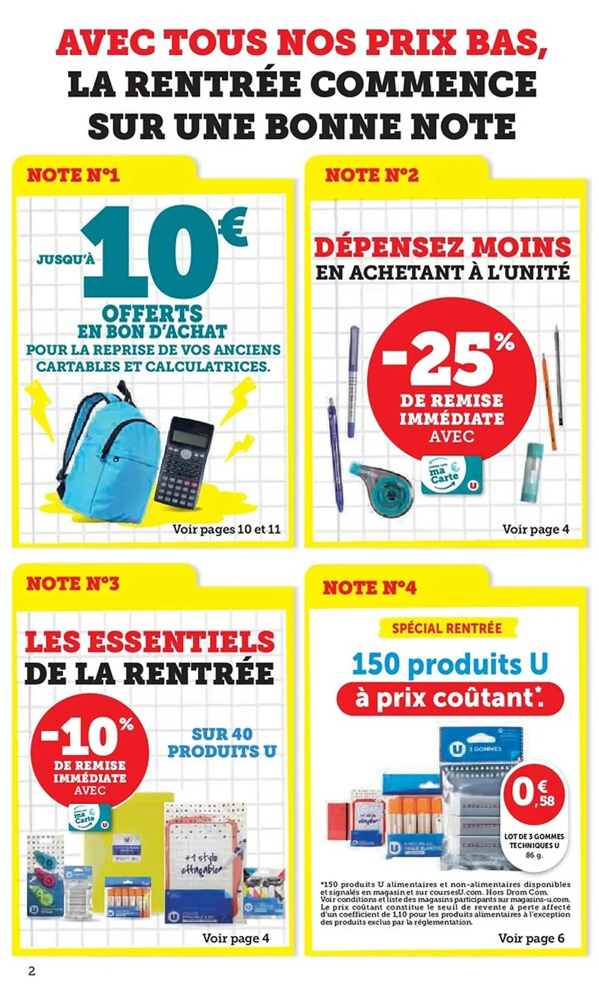 Catalogue Super U du 16 juillet au 3 août 2025 - Catalogue page 2