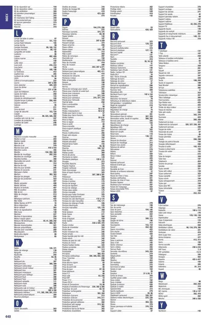 Catalogue Accastillage Diffusion 2025 du 1 janvier au 31 décembre 2025 - Catalogue page 442