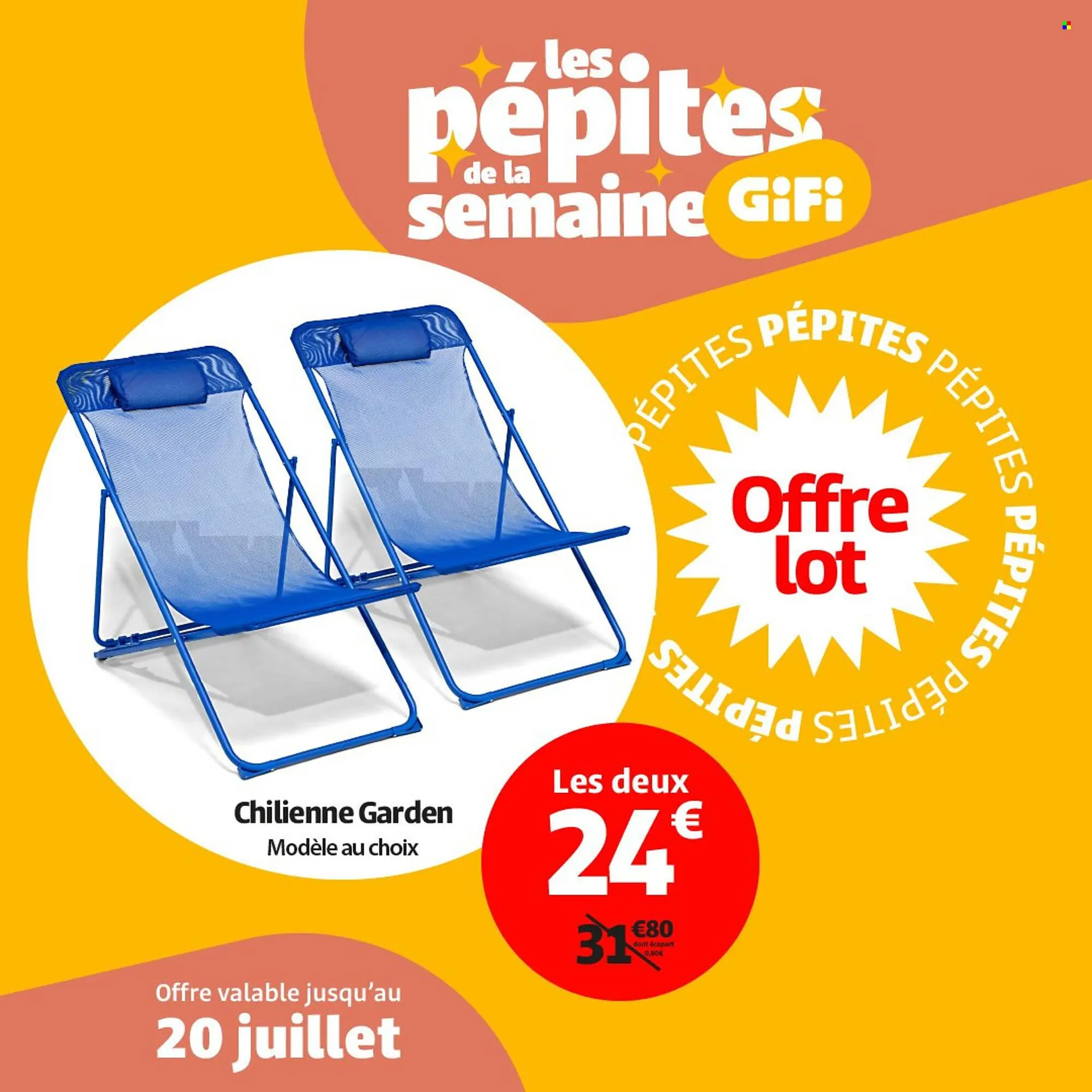 Catalogue Gifi du 16 juillet au 20 juillet 2025 - Catalogue page 5