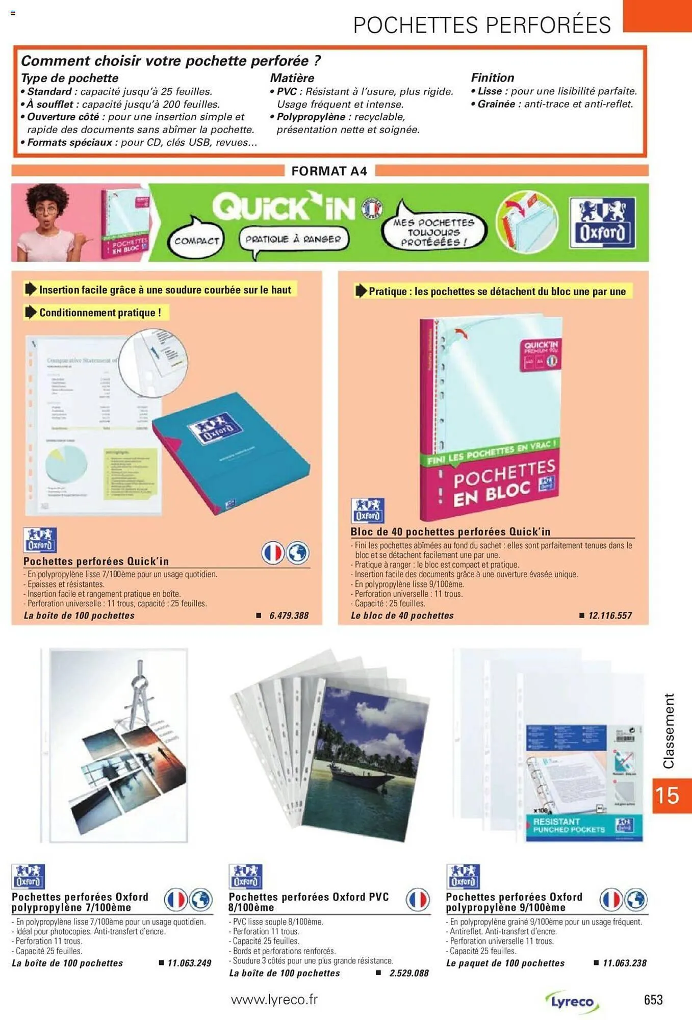 Catalogue Lyreco du 15 mai au 31 décembre 2023 - Catalogue page 653