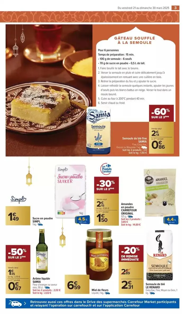 TOUT L'AÏD EL-FITR A PETITS PRIX du 21 mars au 30 mars 2025 - Catalogue page 3