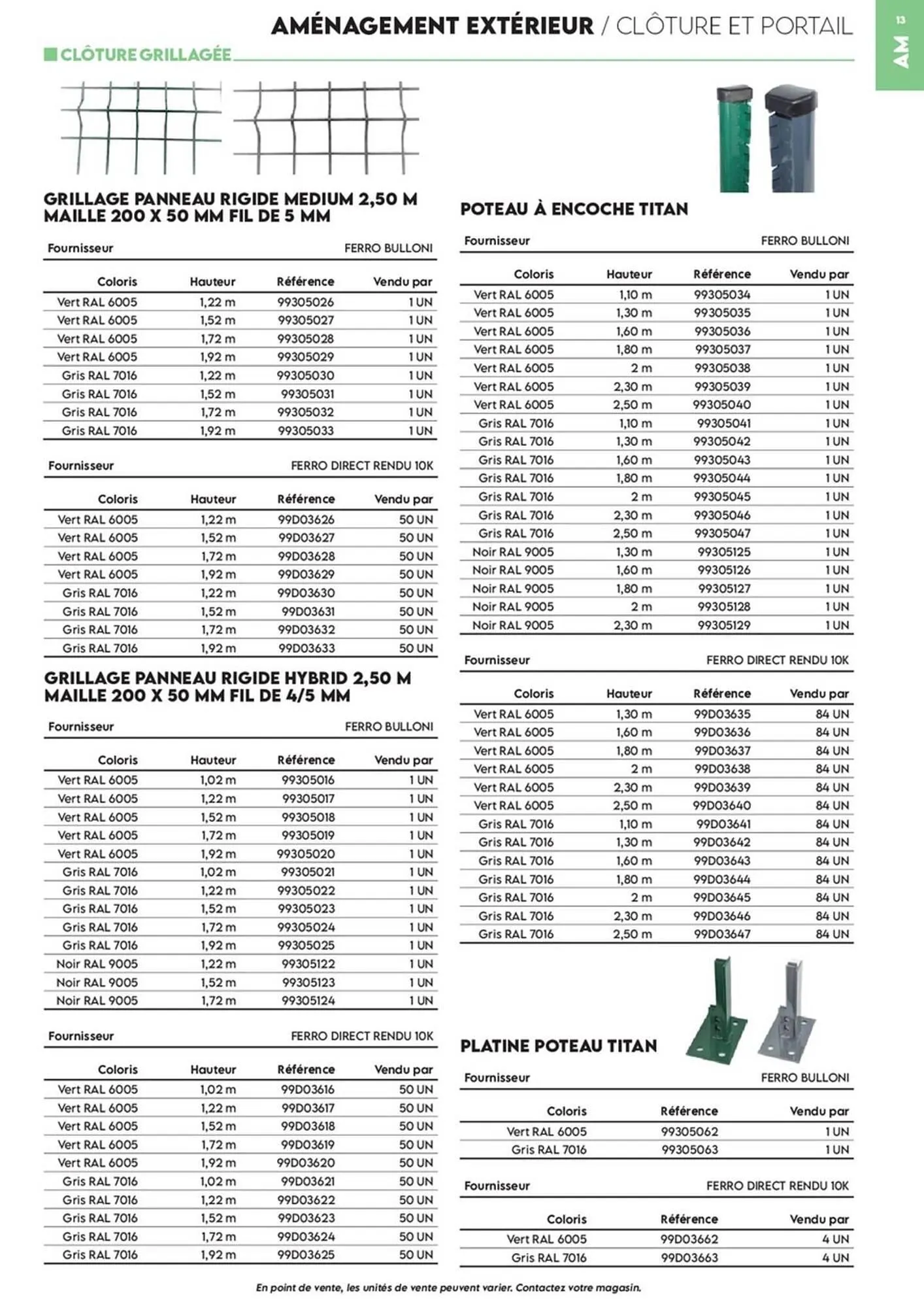 Catalogue Tout faire matériaux du 17 décembre au 30 décembre 2025 - Catalogue page 34