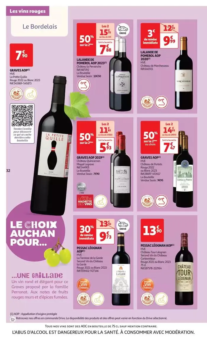 Foire aux vins : une sélection à prix modérés du 1 avril au 13 avril 2025 - Catalogue page 32