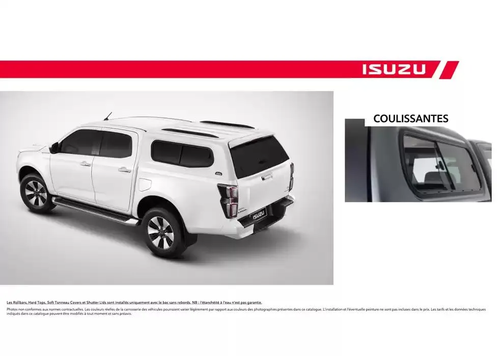 ISUZU SPACE N60B Accessoires du 15 octobre au 15 octobre 2025 - Catalogue page 13