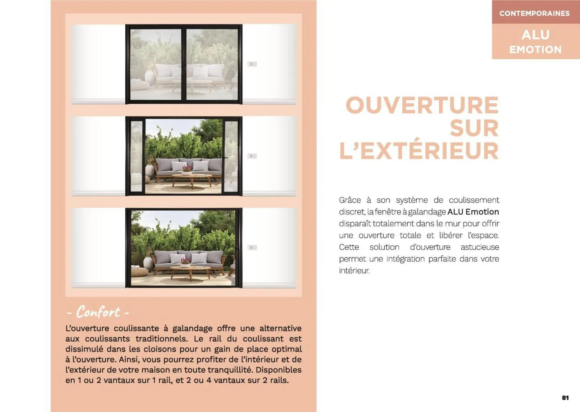 Catalogue Art & Fenêtres du 29 août au 31 décembre 2023 - Catalogue page 81