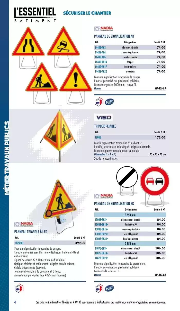 Essentiel Batiment 2025 du 3 janvier au 31 décembre 2025 - Catalogue page 8