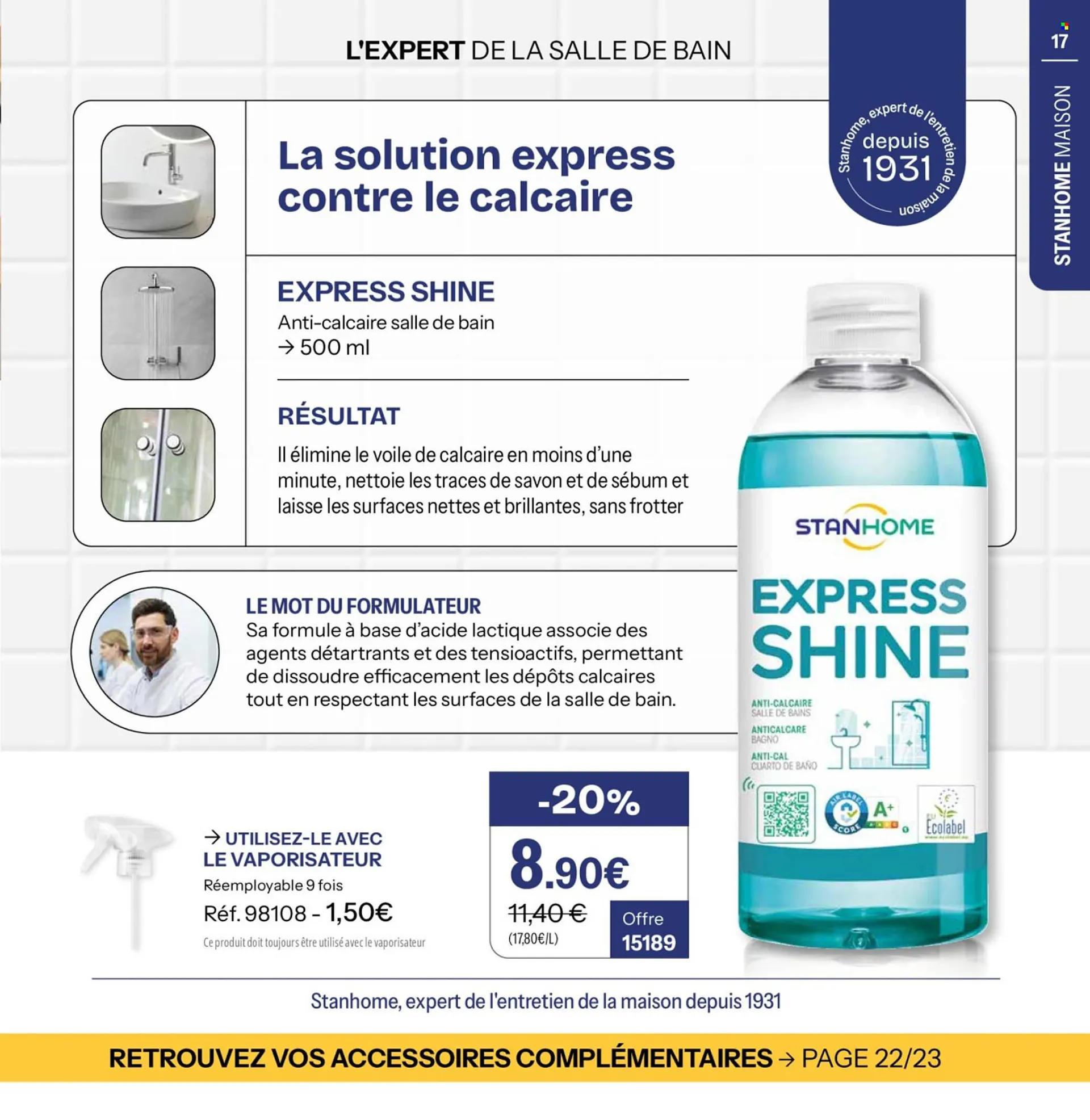 Catalogue Stanhome du 30 mars au 26 avril 2026 - Catalogue page 17