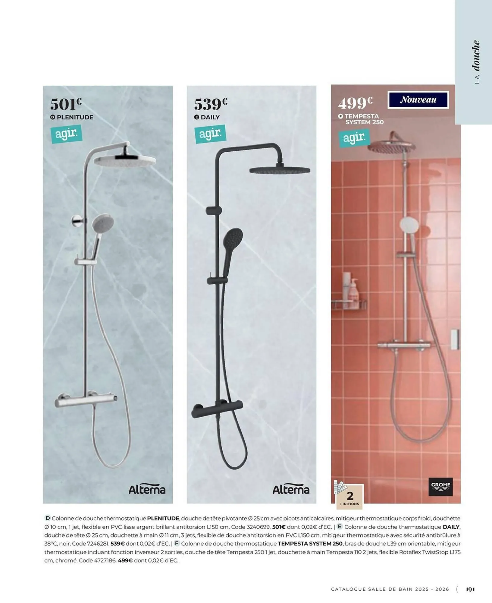 Catalogue Cedeo du 3 juin au 31 décembre 2025 - Catalogue page 191