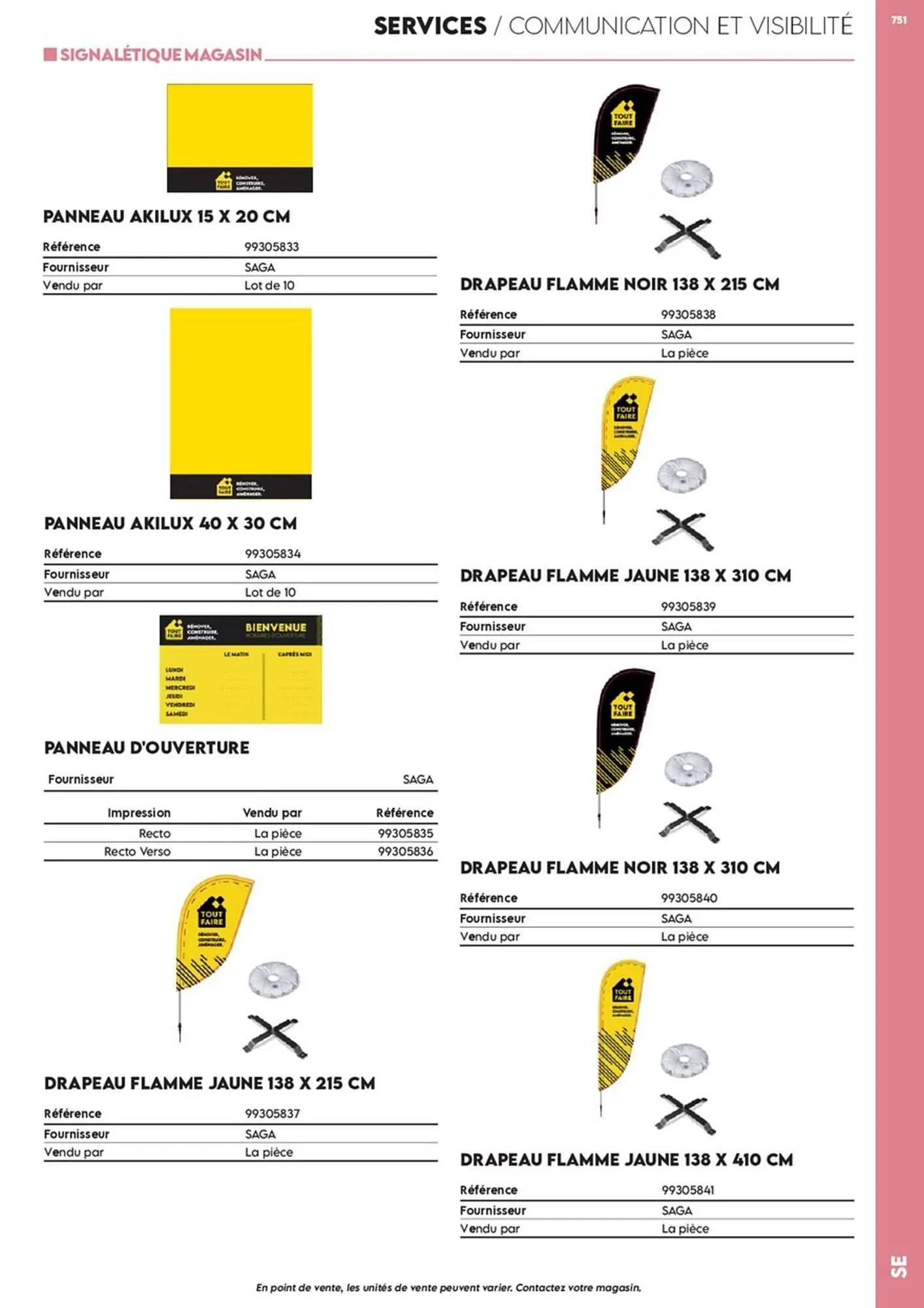 Catalogue Tout faire matériaux du 17 décembre au 30 décembre 2025 - Catalogue page 723
