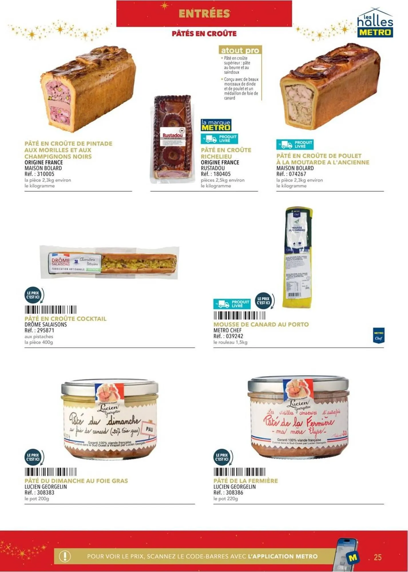 Catalogue METRO du 16 octobre au 31 décembre 2025 - Catalogue page 25