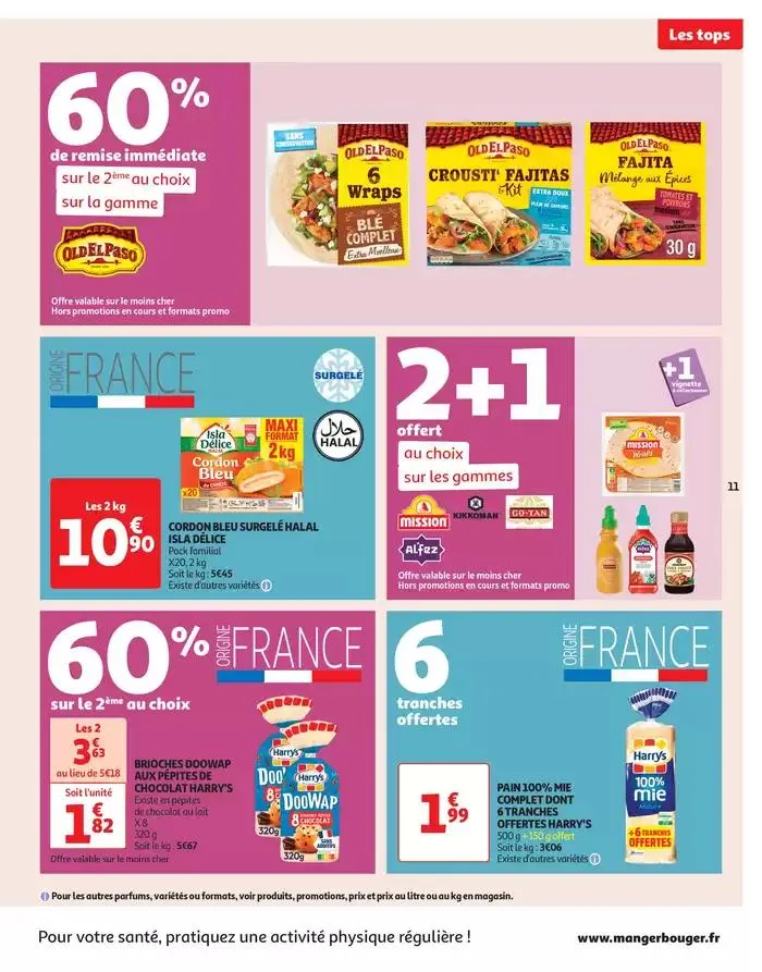 Des prix aussi bas, c'est le top du 29 avril au 11 mai 2025 - Catalogue page 11