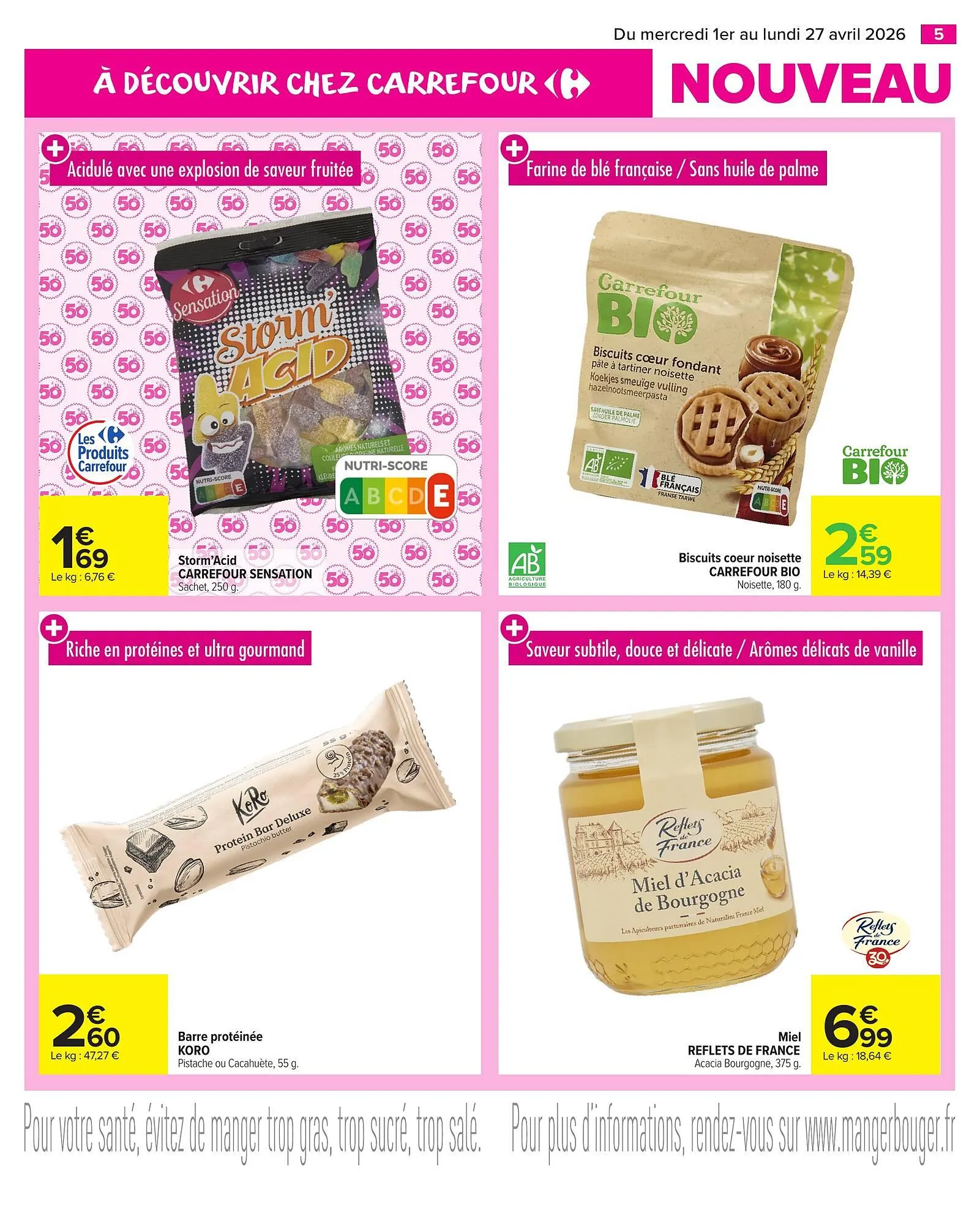 Catalogue Carrefour Market du 1 avril au 27 avril 2026 - Catalogue page 5