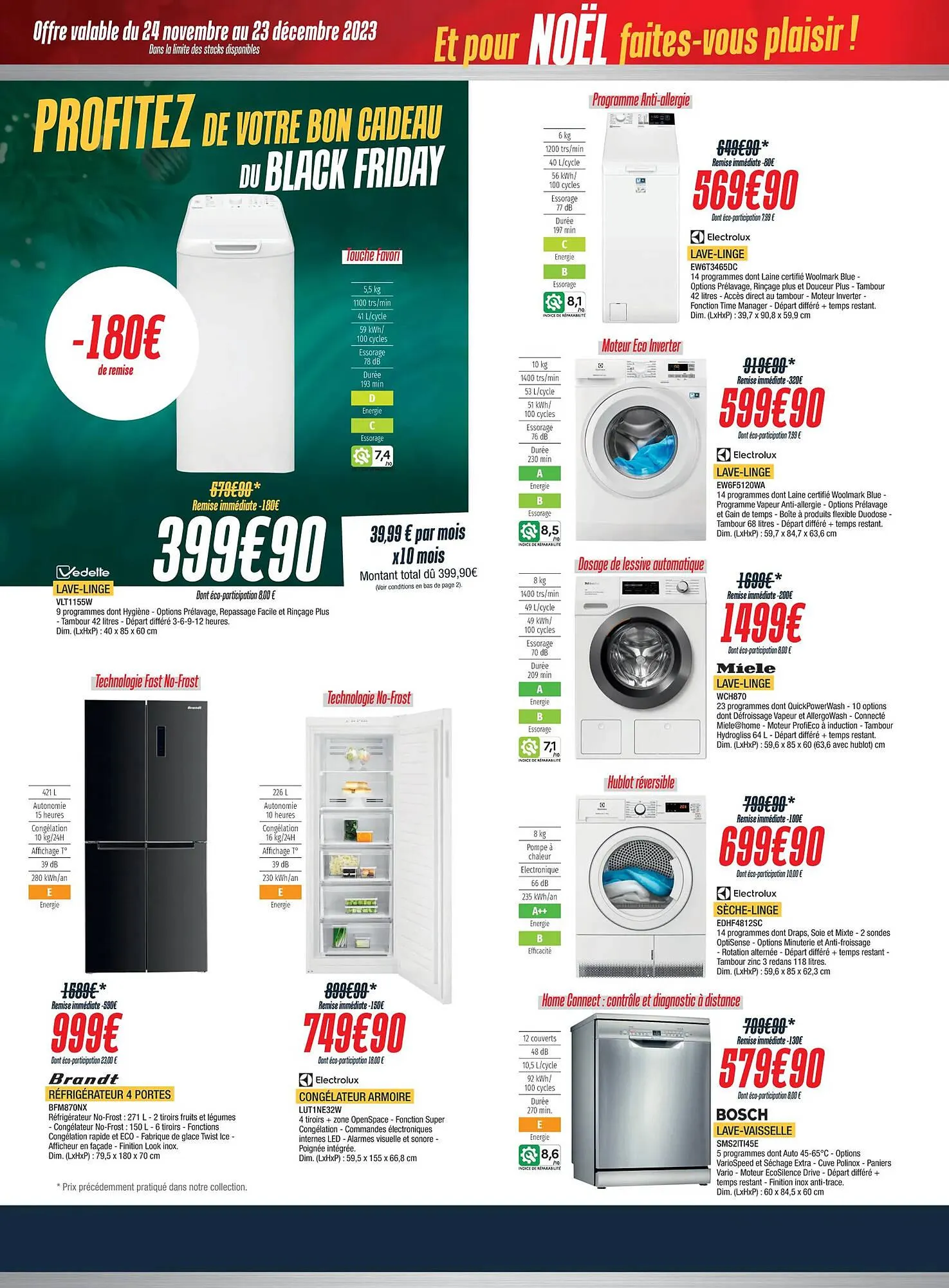 Catalogue Proxi Confort du 24 novembre au 23 décembre 2023 - Catalogue page 2