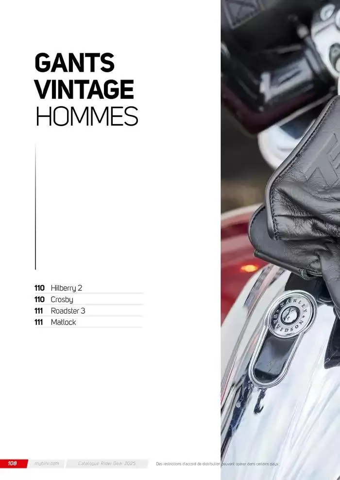 RST 2025 du 20 mars au 31 décembre 2025 - Catalogue page 108