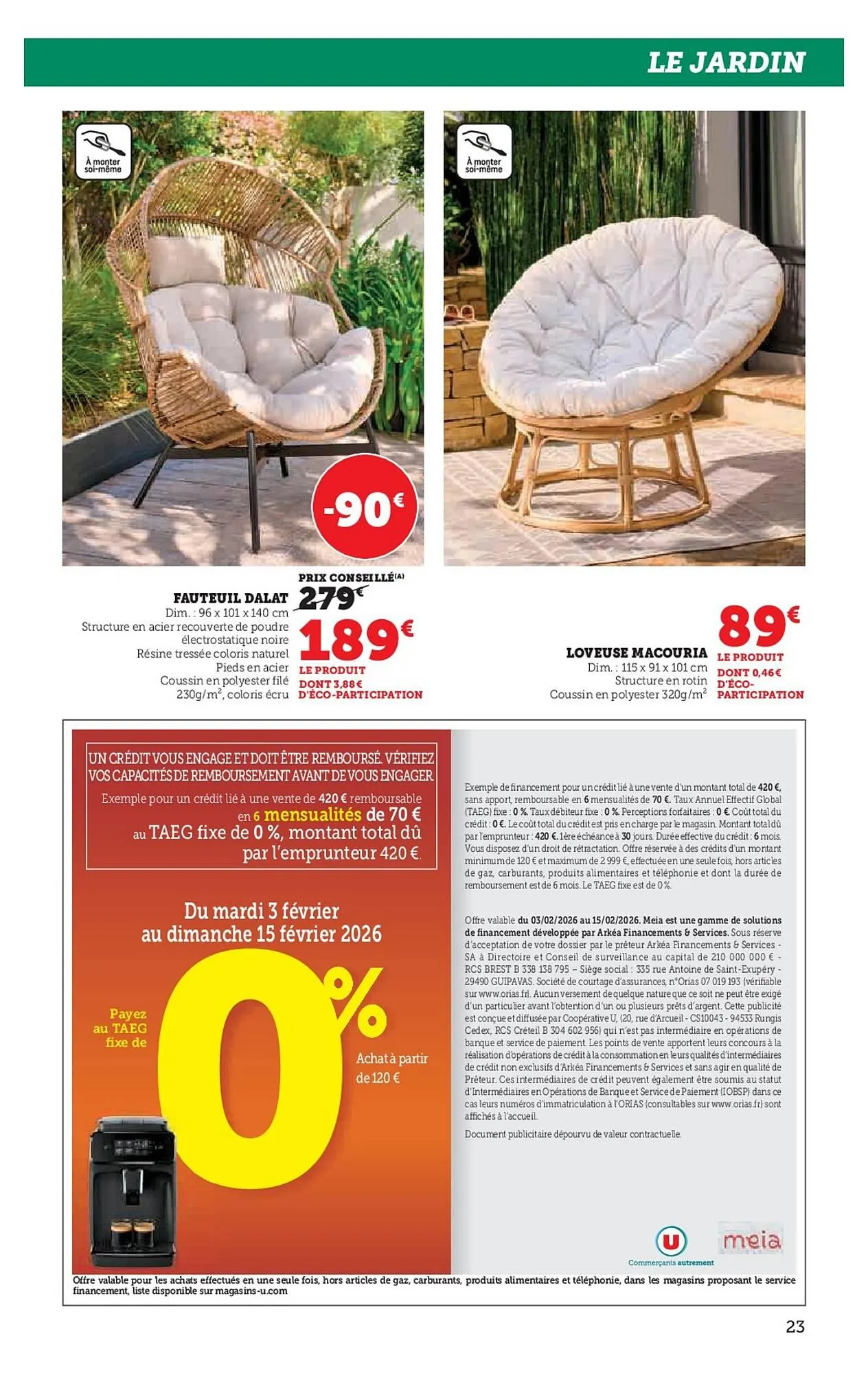 Catalogue Super U du 3 février au 15 février 2026 - Catalogue page 23