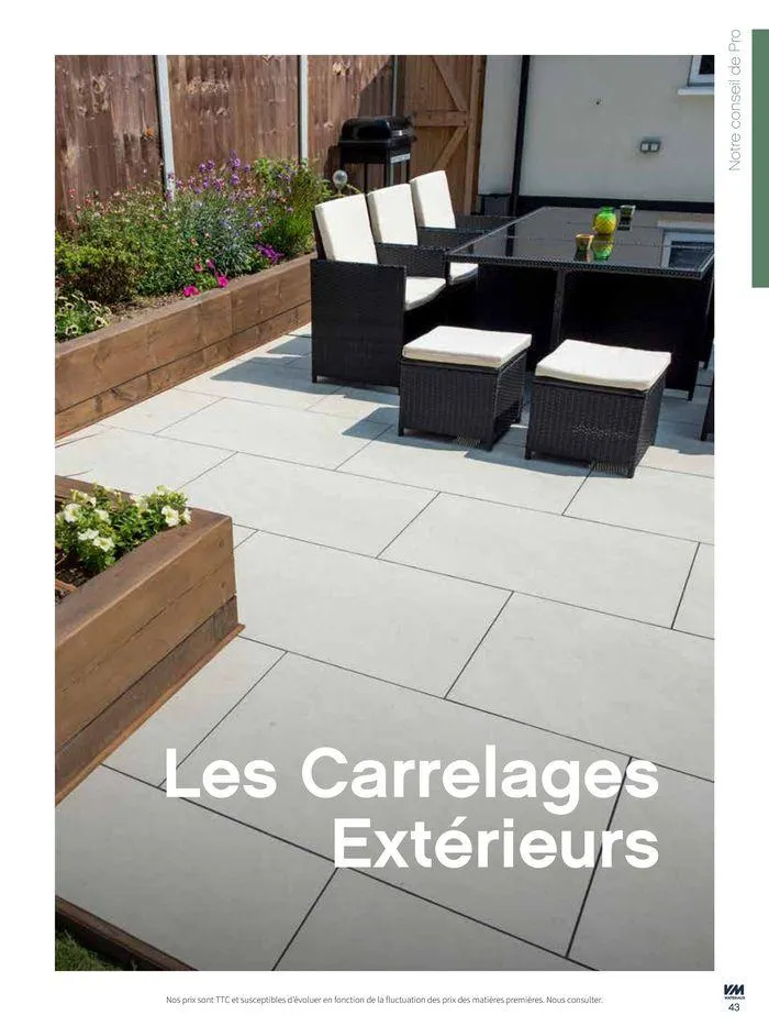 Extériéurs du 14 mars au 20 janvier 2026 - Catalogue page 43