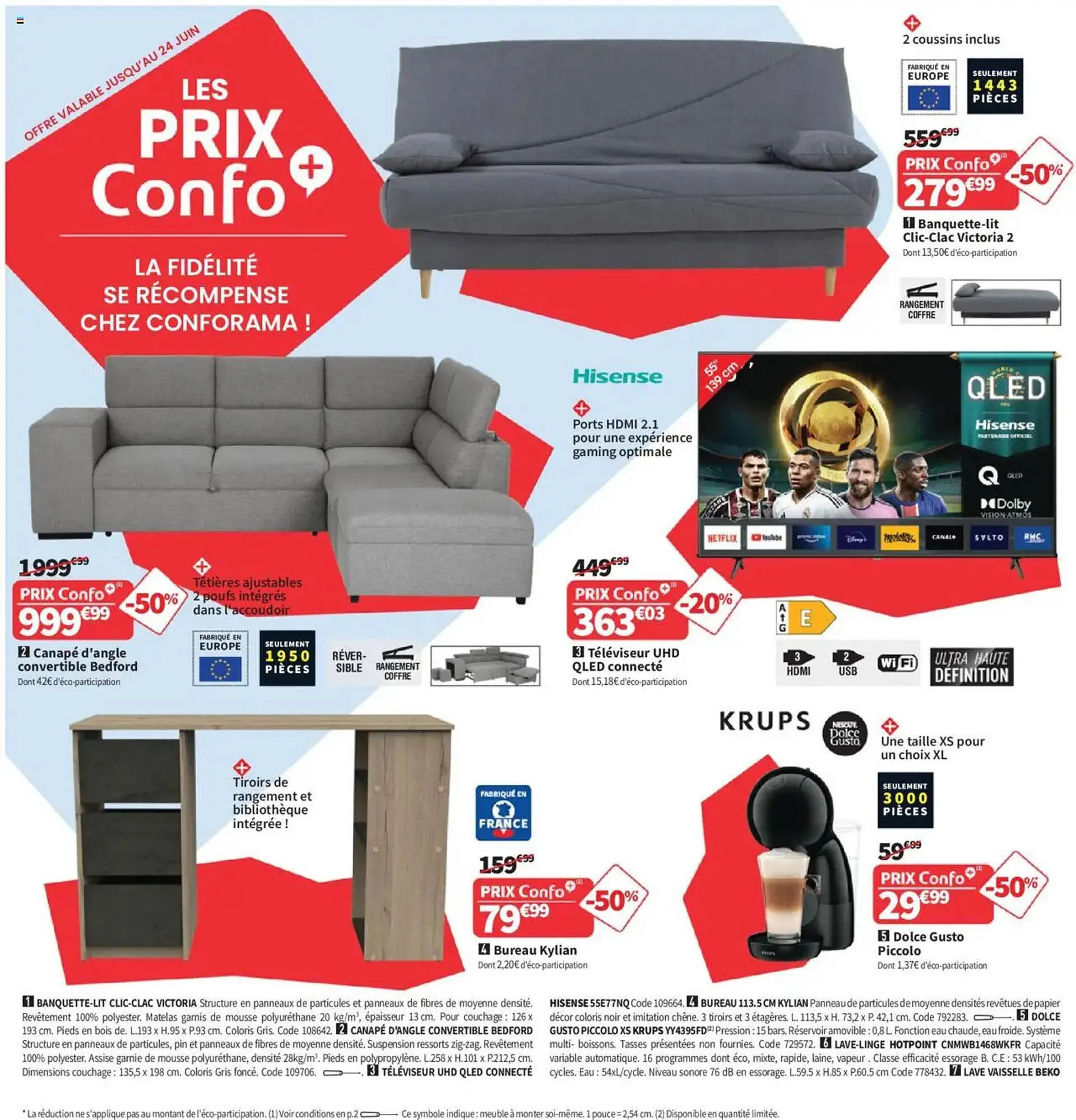 Catalogue Conforama du 10 juin au 7 juillet 2025 - Catalogue page 28