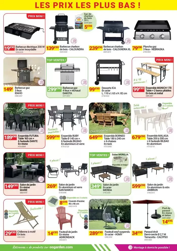 Prospectus - Garden Party - 2025 du 2 mai au 19 mai 2025 - Catalogue page 2
