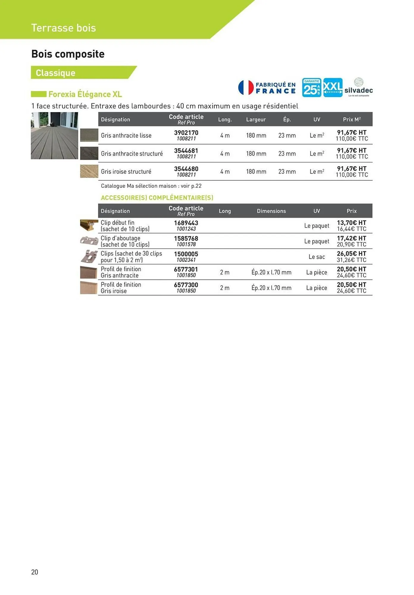 Catalogue Point P du 19 août au 1 janvier 2026 - Catalogue page 20