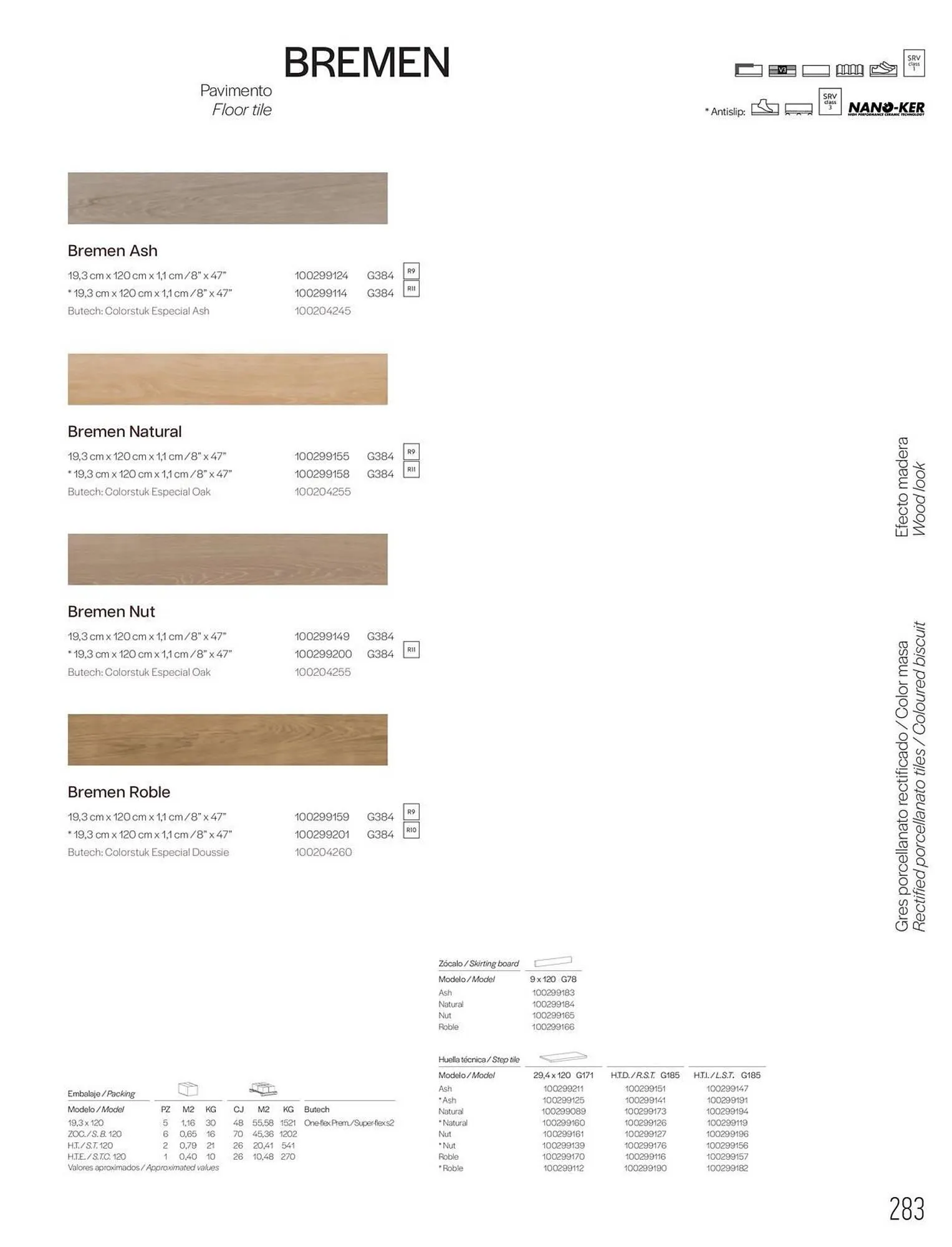 Catalogue Porcelanosa du 27 janvier au 31 décembre 2025 - Catalogue page 285