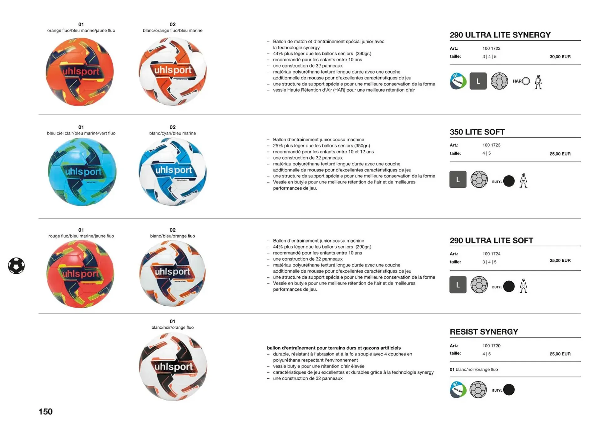 Catalogue Uhlsport du 1 mars au 31 décembre 2023 - Catalogue page 150